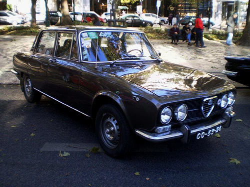 Alfa-Romeo 2000 Berlina 1974.