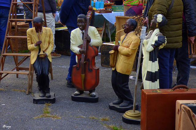 Orchestre de Jazz, en brocante