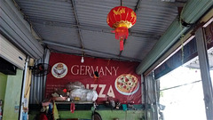 Pizza allemande au Vietnam