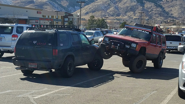 Questionable Parking Job