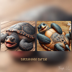 funny turtle   ◕‿◕｡