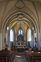 Kirche Ensdorf Innenansicht