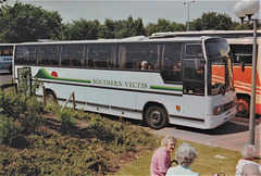 Southern Vectis Plaxton Paramount at Birchanger Service Area – 15 Jun 1996 (318-0)