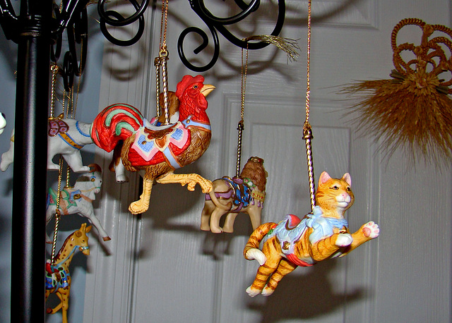 Christmas Carousel Ornaments