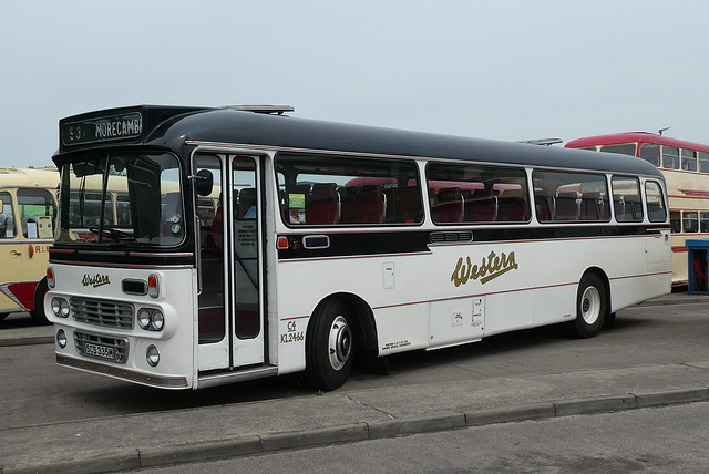 Preserved Western SMT 2466 (SCS 335M) at Morecambe - 25 May 2019 (P1020303)