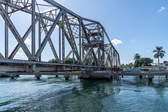 Matanzas - railway swing bridge