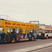 Shoreline Suncruiser Buses SS7 (KBE 108P) and Appleby’s ORJ 366W in Scarborough – 7 Sep 1996 (327-15)