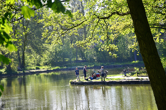 Young fisherman