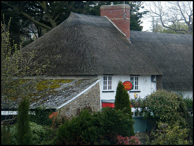 thatched post office