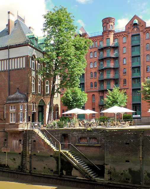 Das Wasserschloss in der Speicherstadt