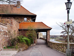 Wettiner Burg, äußeres Tor zur Unterburg