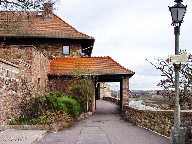 Wettiner Burg, äußeres Tor zur Unterburg