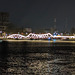 Pont illuminé à saveur cambodgienne / Cambodian-style illuminated bridge