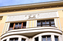 Early Twentieth Century Garage (1913) With Apartments Over, Stepanska, New Town, Prague