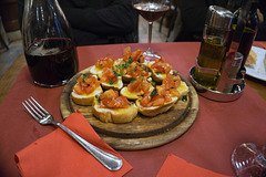 Bruschetta, Artblu Caffe