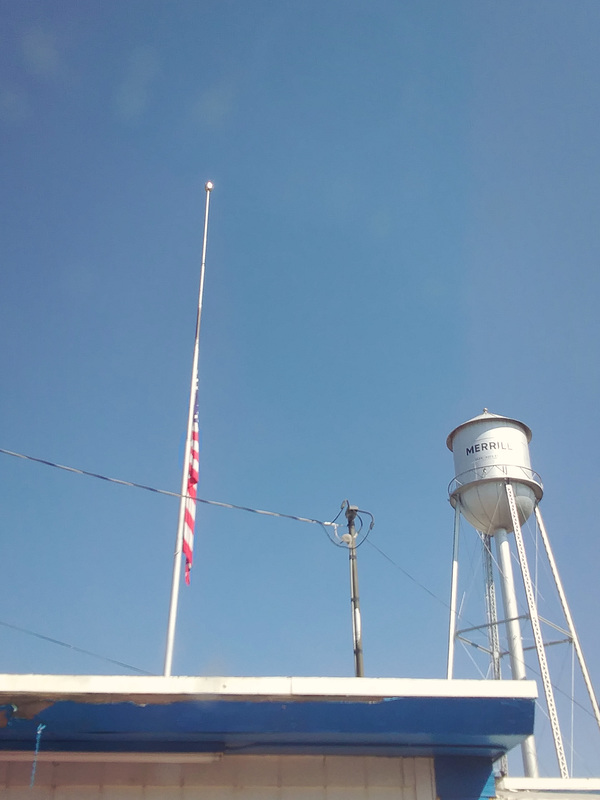 Half staff for Sen. John McCain
