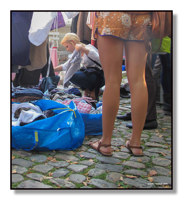 --- auf dem Flohmarkt