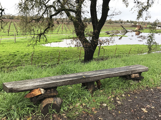 Rural bench