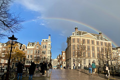 Amsterdam 2021 – Rainbow over the Keizersgracht