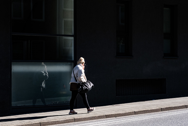 Into the sun