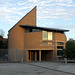 Cambridge - Centre for Mathematical Sciences - Gatehouse from W 2015-08-28