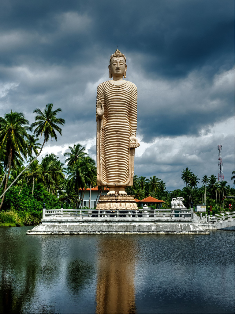 Buddha Statue at Tsunami Honganji Viharaya