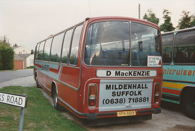 Duncan MacKenzie VFK 661X - 7 Sep 1994