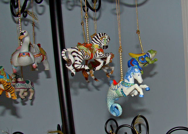 Christmas Carousel Ornaments