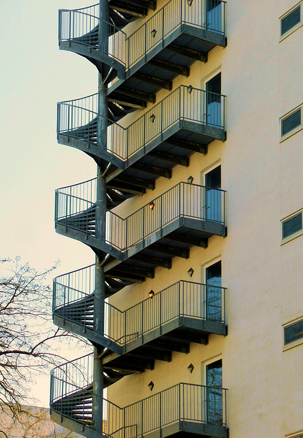 Hotel-Nebenhaus in der  Gurlittstraße