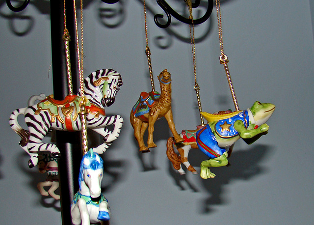 Christmas Carousel Ornaments