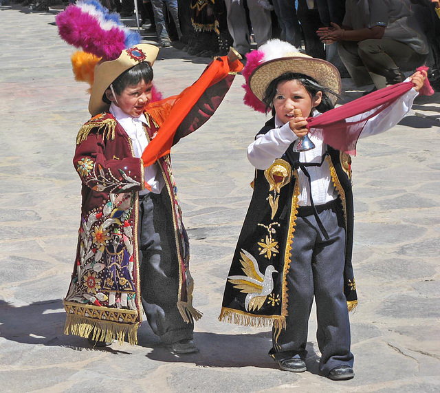 Smiles at a Celebration in Antioquia - Peru