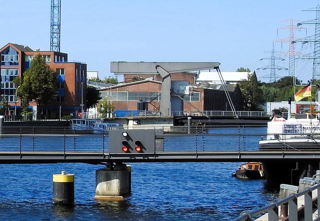 Klappbrücke Lotsekanal, Harburg Klappbrücke Lotsekanal, Harburg