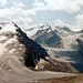 Ötziland: Wildspitze (3768 m) und Pitztalferner