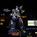 Tokyo, Unicorn Gundam Statue at Night