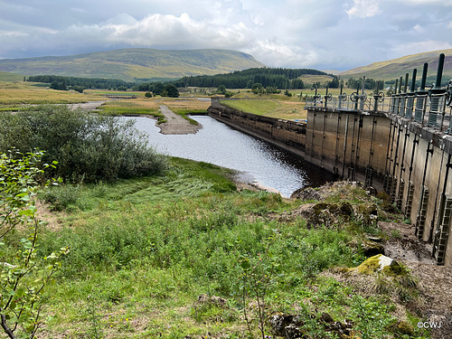The Spey Dam built in 1943