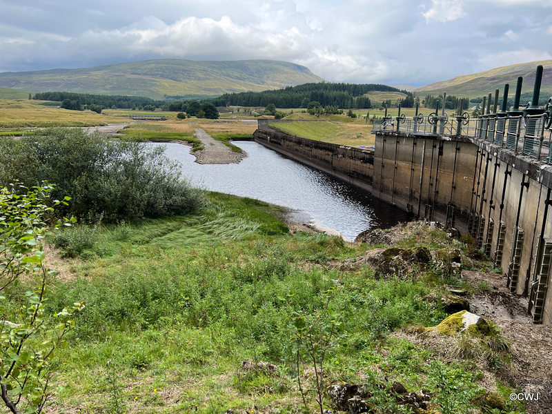 The Spey Dam built in 1943