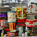 Some tins at the Harbour Market