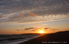 Sunset over Newhaven - 17.7.2015