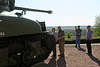 Sherman Tank at the Montormel Memorial
