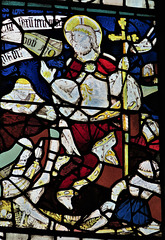 stamford st martin church, lincs  (20) c15 glass from tattershall