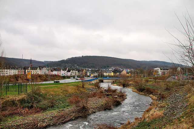 Die Ennepe bei Wehringhausen (Hagen) / 29.01.2022