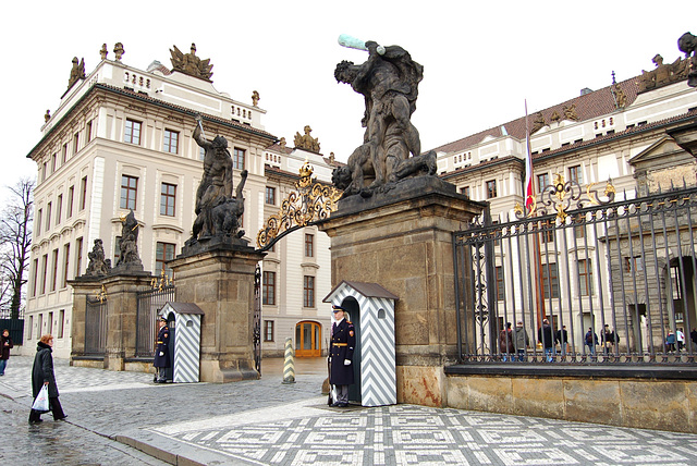 Entrance to the Prague Castle Complex, Prague