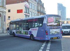 DSCF4225  First Hampshire and Dorset 47579 (SN14 EBP) in Portsmouth - 3 Aug 2018