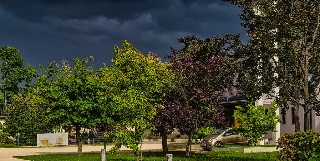 Kurz vor dem Regen