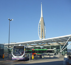 DSCF4224 First Hampshire and Dorset 47579 (SN14 EBP) in Portsmouth - 3 Aug 2018