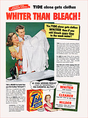 Tide Detergent Ad, 1953
