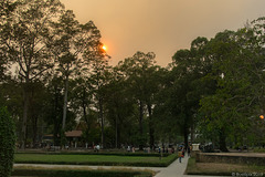 Sonnenuntergang bei Siem Reap (© Buelipix)