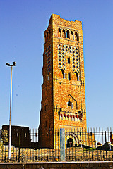 Ruines du Minaret de MANSOURAH . Tlemcen.