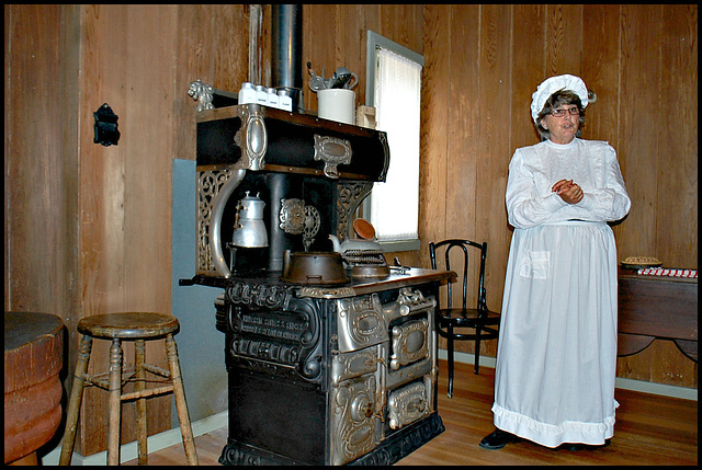 Wood burning Stove of 1800s