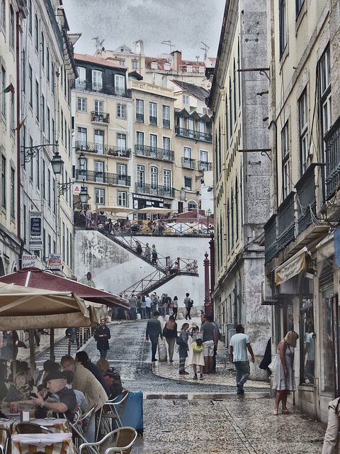 Side street, Lisboa